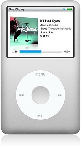 Apple iPod Classic 6th Generation (2007) 160GB - Silver, C - CeX